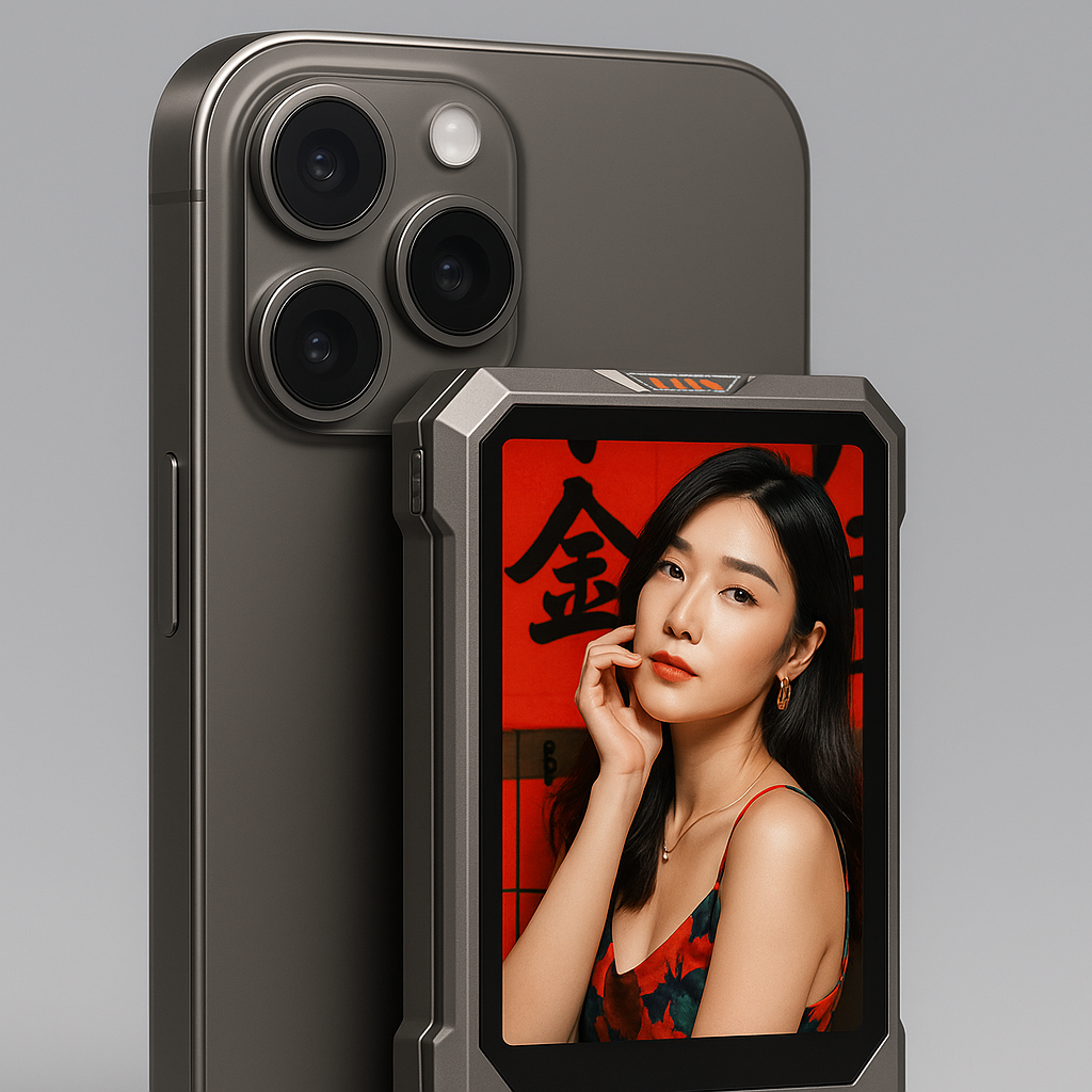 Aziriu SelfiePro – Premium Selfie Accessory with Magnetic Mount, High-Quality Photos, and Video Calls | Portable and Stylish Design