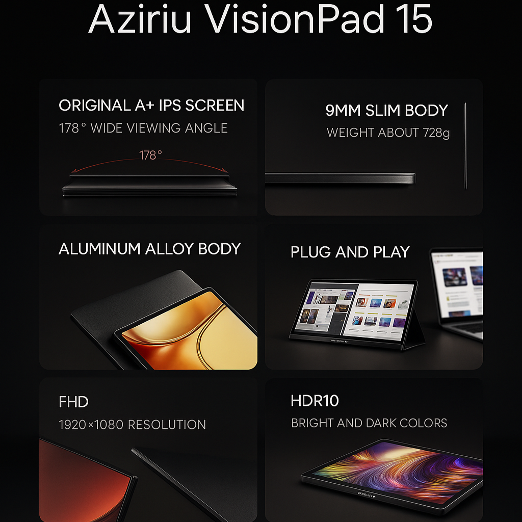 Aziriu VisionPad 15